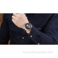 2021 CURREN 8077 Top Luxury Brand Sport Wristwatches Men Luminous Quartz Watch Casual Chronograph Stainless Steel Male Watches